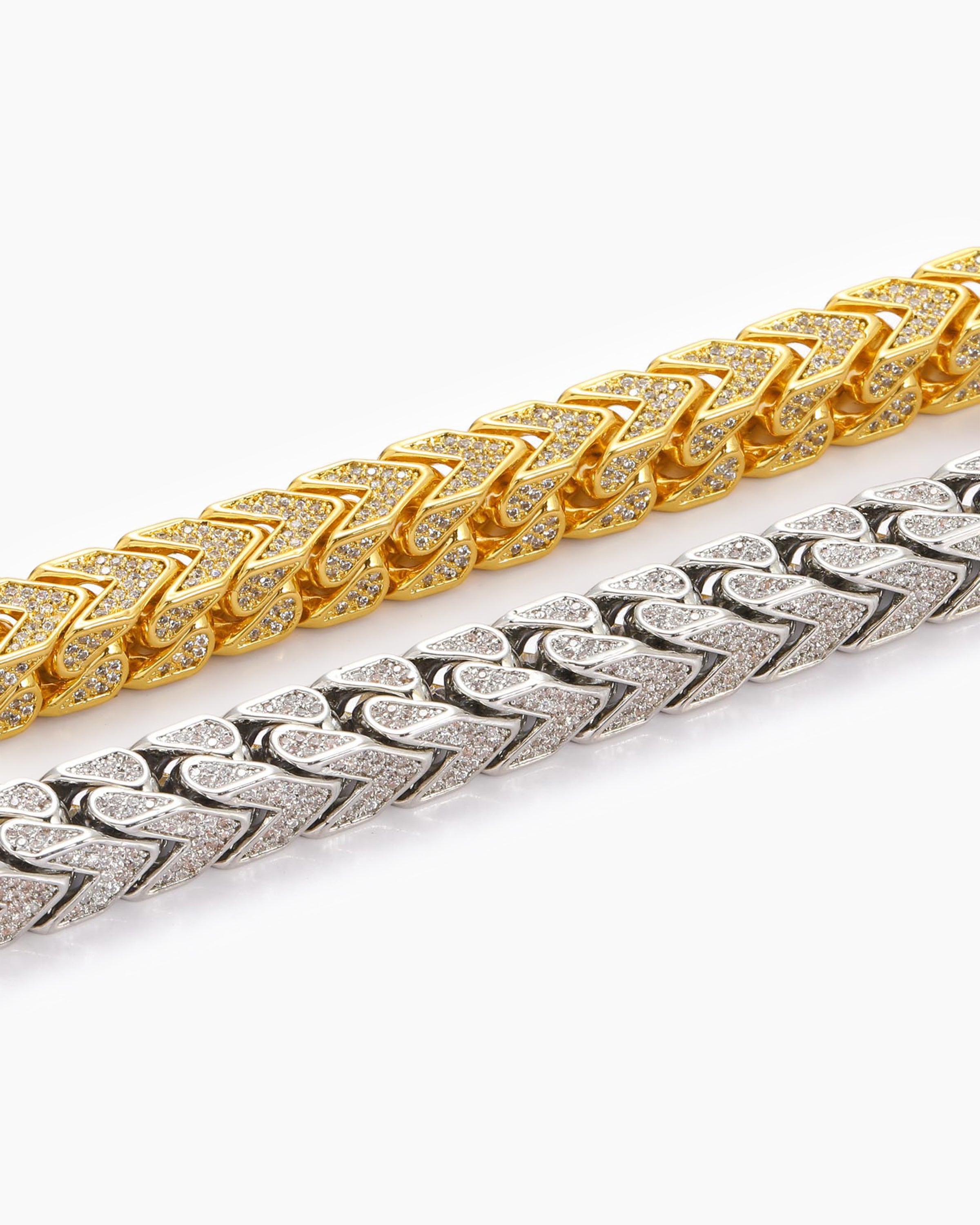 Dazzstar 18K pet collar necklace, premium gold dog jewelry accessory