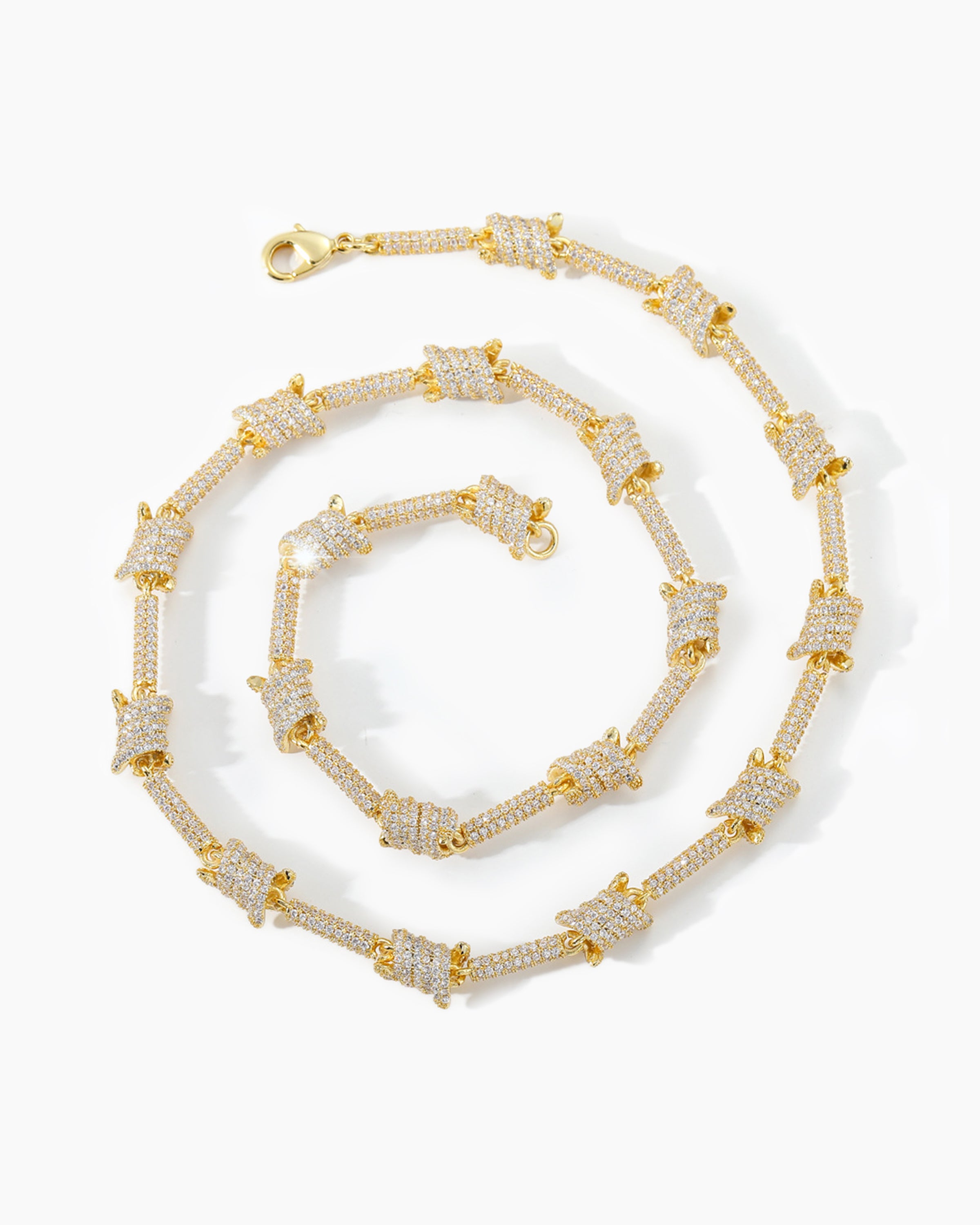 Time-Knot Chain Pet Collar