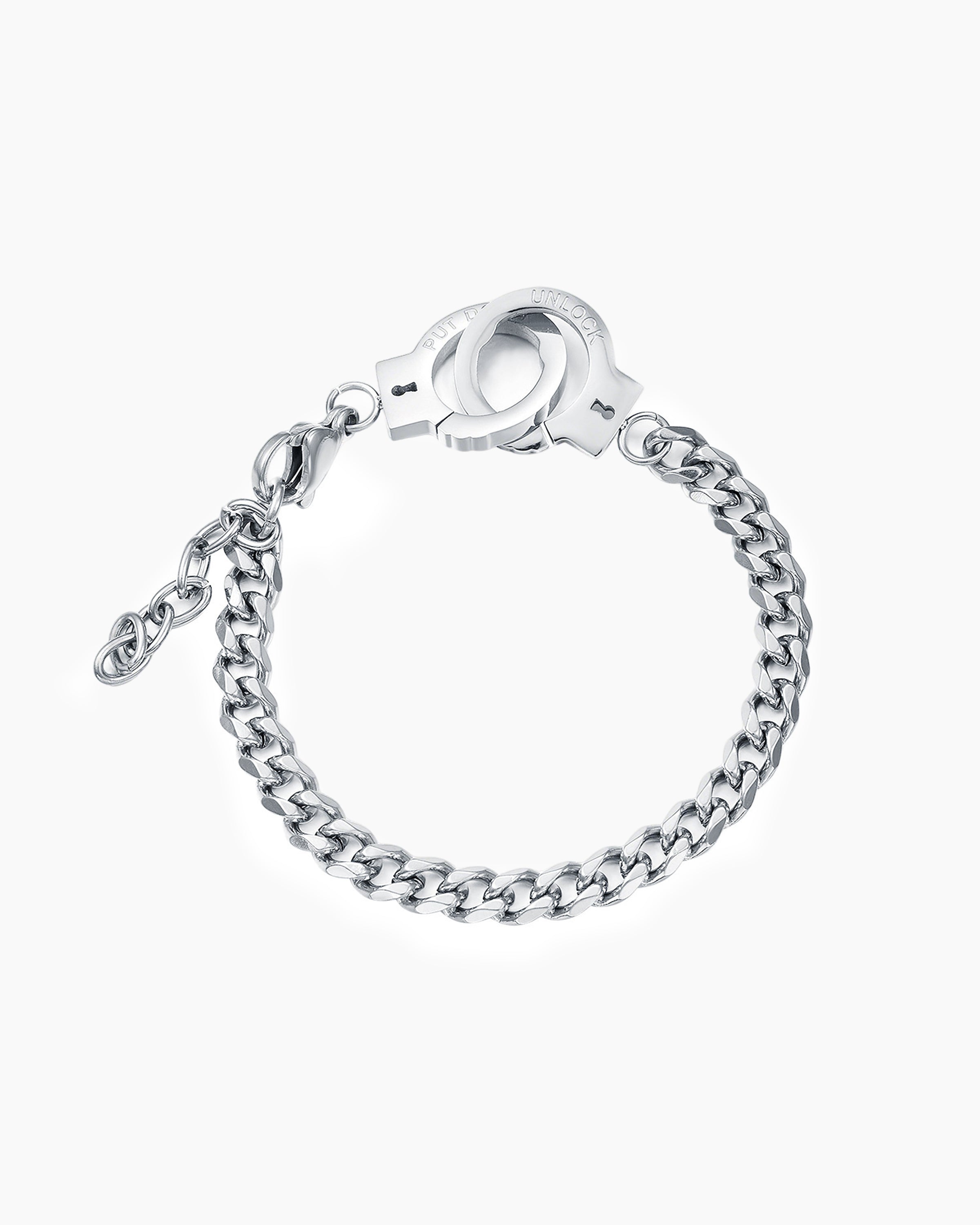 Rose Gold Double - Ring Clasp Bracelet