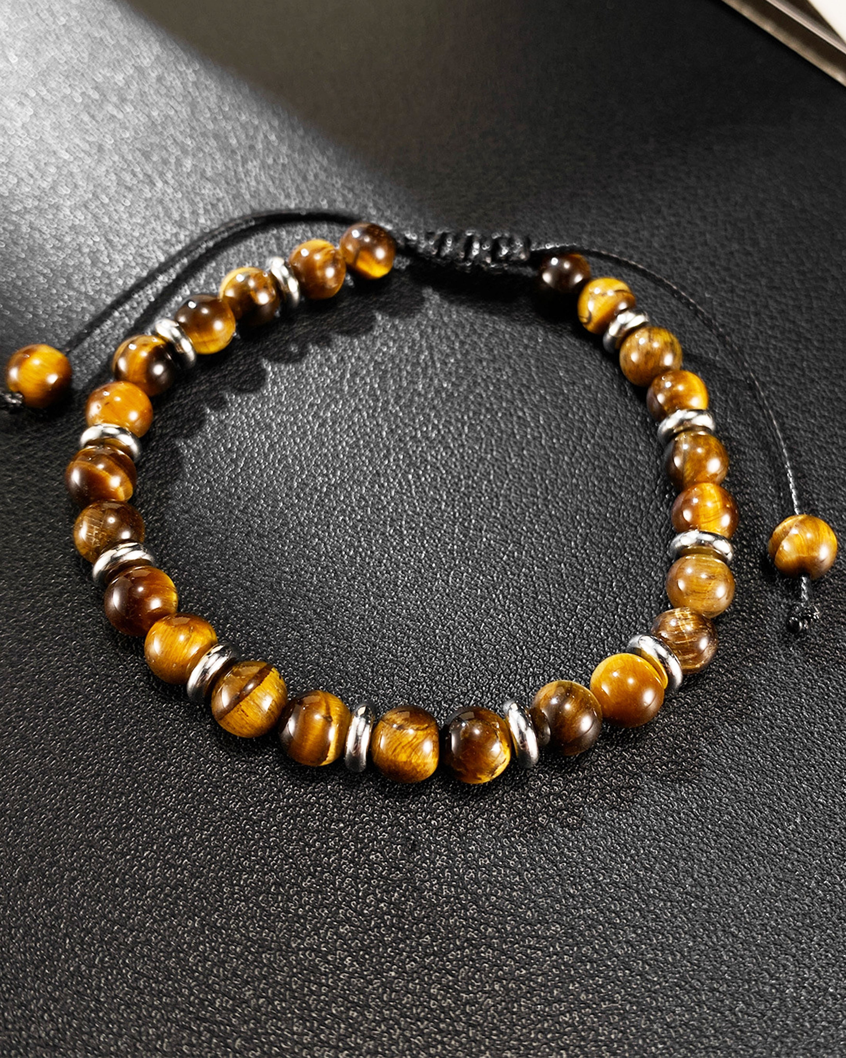 Tiger - Eye Charm Bracelet