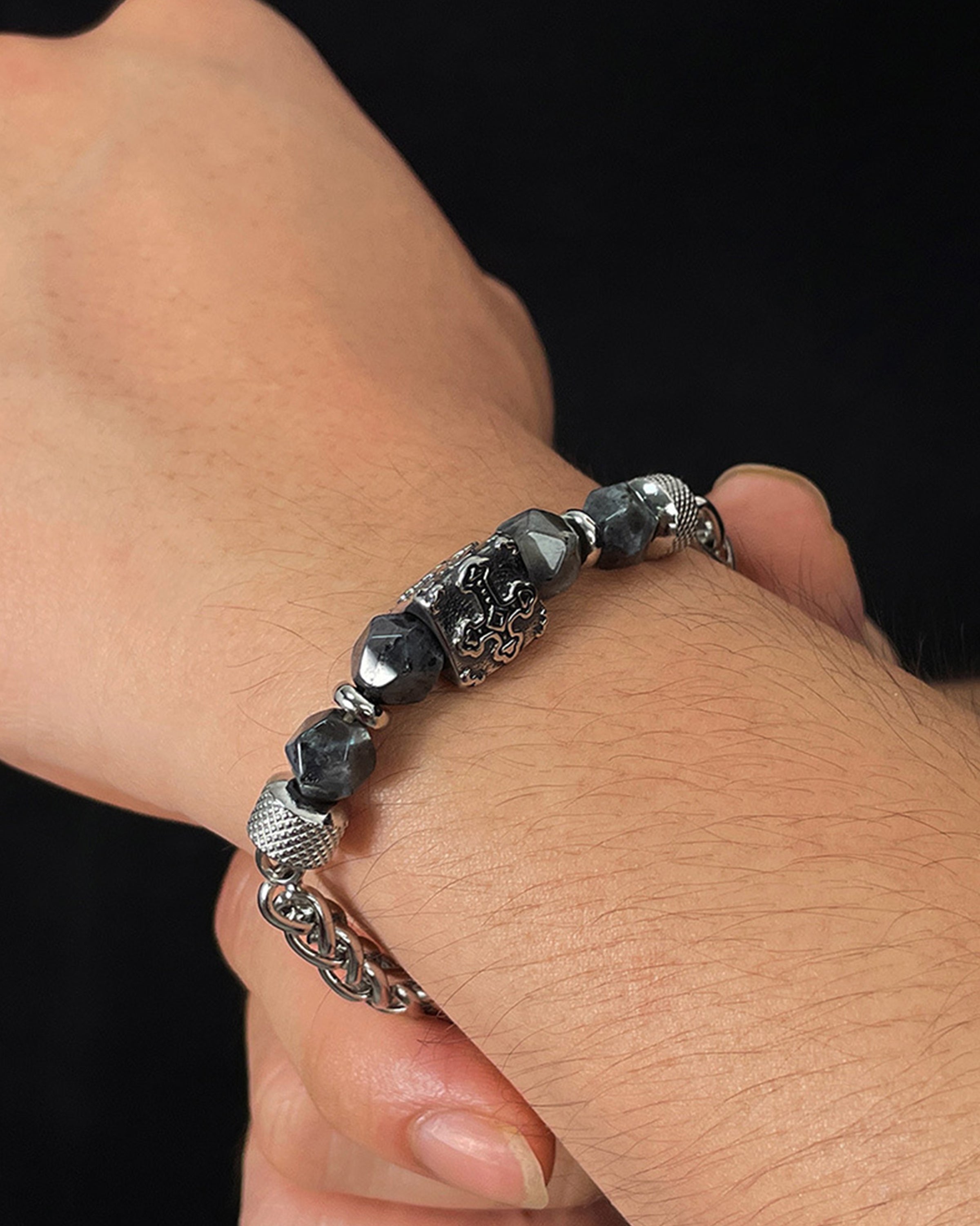 Vintage Cross Bracelet