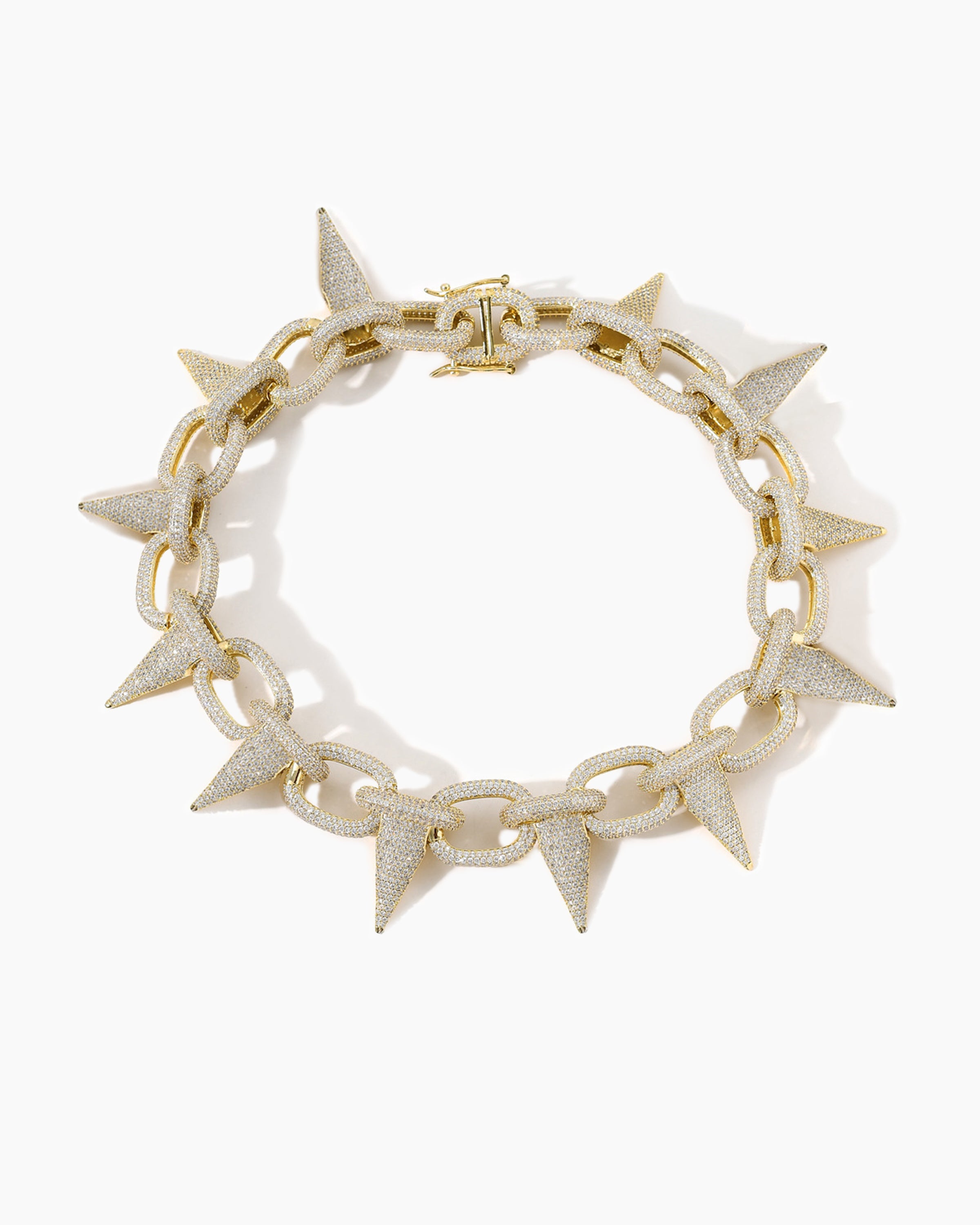Stylish punk dog necklace with metal spikes, adjustable and durable collar for small to medium dogs, edgy pet accessory for everyday wear