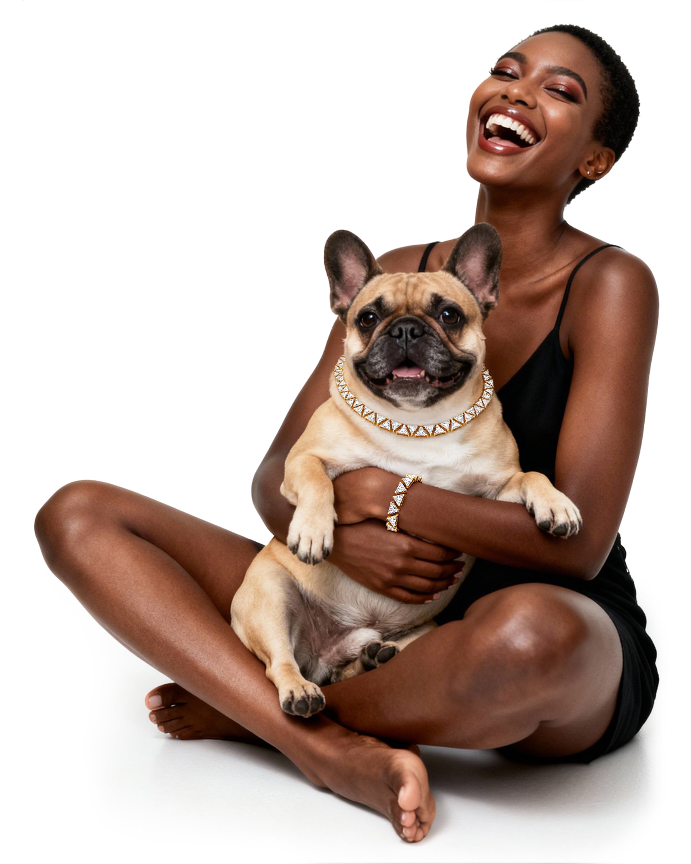 Starbond Pet & Me Jewelry Set featuring matching necklace and bracelet, elegant design symbolizing the love and bond with your furry friend